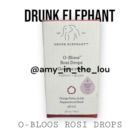 O-Bloos Rosi Drops by Drunk Elephant - Picture 1 of 8